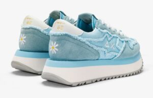 SUN 68 – Scarpe Donna Sneakers Big Stargirl Canvas Azzurro