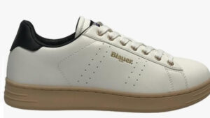 BLAUER – Sneaker Uomo Stringate Bianco/Nero