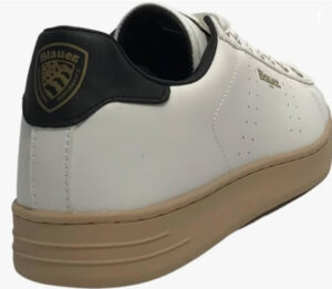 BLAUER – Sneaker Uomo Stringate Bianco/Nero