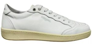 BLAUER – Sneaker Uomo in Pelle Murray Bianco/Crema