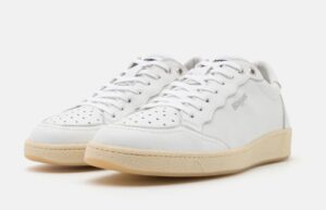 BLAUER – Sneaker Uomo in Pelle Murray Bianco/Crema