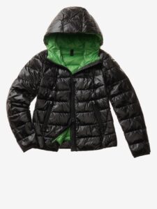 BLAUER – Piumino Donna con Cappuccio Aria Nero