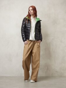 BLAUER – Piumino Donna con Cappuccio Aria Nero