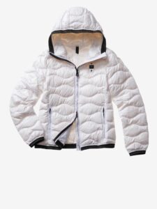 BLAUER – Piumino Donna con Cappuccio Sofia Bianco