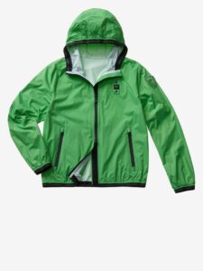 BLAUER – Giubbini Uomo Giacca a Vento Nastrata Thomas Verde Chiaro
