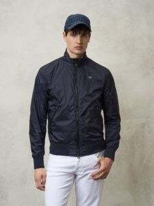BLAUER – Giubbini Bomber Uomo Colori Fashion Theodore Blu Sodalite