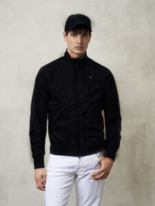 BLAUER – Giubbini Bomber Uomo Colori Fashion Theodore Nero
