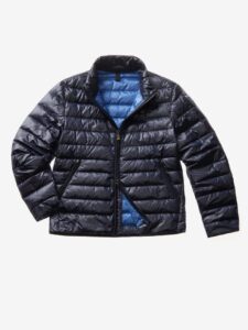 BLAUER – Piumino Uomo Colletto Alto Virgil Blu Sodalite