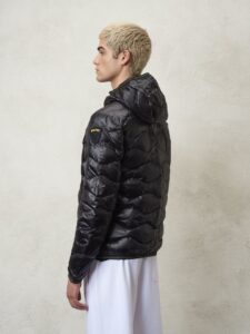 BLAUER – Piumino Uomo con Cappuccio e Taschina Josiah Nero
