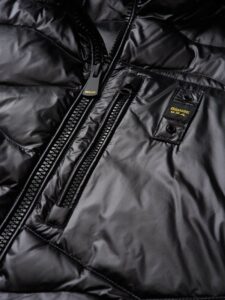 BLAUER – Piumino Uomo con Cappuccio e Taschina Josiah Nero