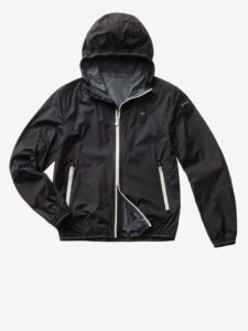 BLAUER – Giubbini Uomo Giacca a Vento Nastrata Thomas Nero
