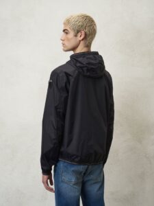 BLAUER – Giubbini Uomo Giacca a Vento Nastrata Thomas Nero