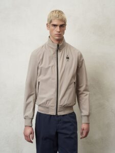 BLAUER – Giubbini Bomber Uomo Colletto Alto Mav Vasellame