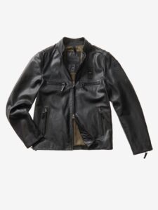 BLAUER – Giubbini Biker Uomo Foderato Ezekiel Nero