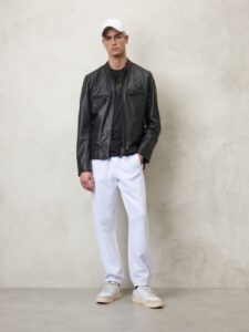 BLAUER – Giubbini Biker Uomo Foderato Ezekiel Nero