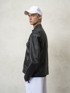 BLAUER – Giubbini Biker Uomo Foderato Ezekiel Nero