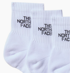 THE NORTH FACE – Calzini Multi Sport Cush Quarter Sock 3P Bianco