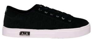 ARMANI EXCHANGE – Sneaker Donna Sneakers Logo All-Over Nero