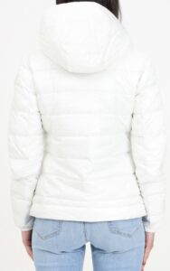 BLAUER – Piumino Donna con Cappuccio Aria Bianco