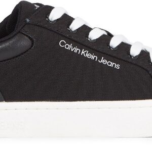 CALVIN KLEIN JEANS – Sneaker Uomo Classic Cupsole Low Lth Nero/Bianco