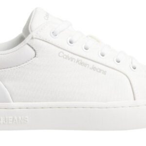 CALVIN KLEIN JEANS – Sneaker Uomo Classic Cupsole Low Lth Triplo Bianco