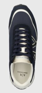 ARMANI EXCHANGE – Scarpe Uomo da Ginnastica in Tessuto Blu Navy