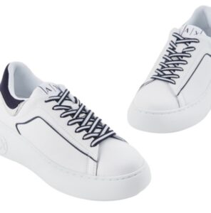 ARMANI EXCHANGE – Sneaker Donna in Pelle di Serpente Bianca
