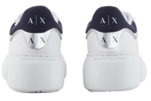 ARMANI EXCHANGE – Sneaker Donna in Pelle di Serpente Bianca