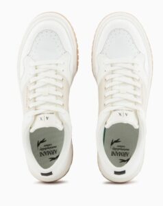 ARMANI EXCHANGE – Scarpe Uomo Sneakers con Banda in Colore a Contrasto Beige