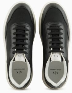 ARMANI EXCHANGE – Scarpe Uomo Sneakers in Poliestere Nero