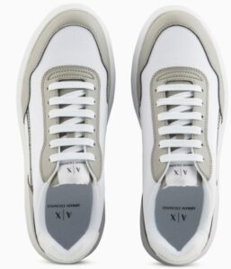 ARMANI EXCHANGE – Scarpe Uomo Sneakers in Poliestere Grigio