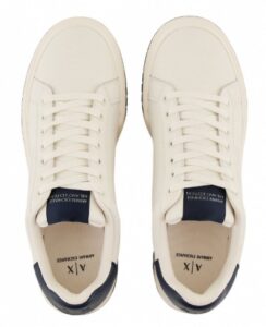 ARMANI EXCHANGE – Scarpe Uomo Sneakers in Pelle Milano Edition Bianco