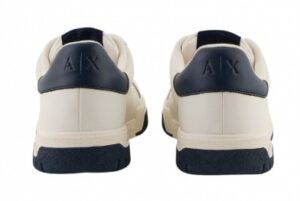 ARMANI EXCHANGE – Scarpe Uomo Sneakers in Pelle Milano Edition Bianco