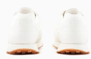 ARMANI EXCHANGE – Scarpe Uomo Sneakers con Inserti Tono su Tono Bianco