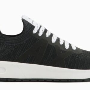 ARMANI EXCHANGE – Scarpe Uomo Sneakers in Tessuto con Inserti in Mesh Nero