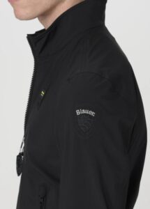 BLAUER – Giubbini Bomber Uomo Colletto Alto Mav Nero