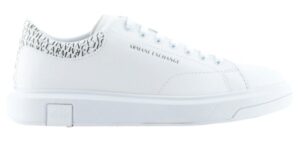 ARMANI EXCHANGE – Scarpe Uomo Sneakers in Pelle Tonnellata Bianco