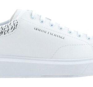 ARMANI EXCHANGE – Scarpe Uomo Sneakers in Pelle Tonnellata Bianco