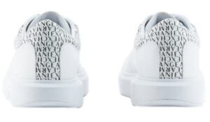 ARMANI EXCHANGE – Scarpe Uomo Sneakers in Pelle Tonnellata Bianco