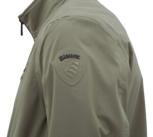 BLAUER – Giubbini Bomber Uomo Colletto Alto Mav Verde