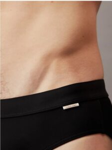 CALVIN KLEIN – Costume Uomo a Slip Meta Essentials Nero
