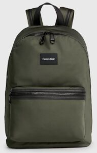 CALVIN KLEIN – Zaino Rotondo Verde Oliva