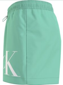 CALVIN KLEIN – Pantaloncini Uomo Da Bagno Con Cordoncino Corto Cabbage