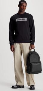 CALVIN KLEIN – Zaino Rotondo Nero