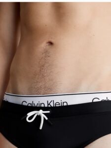 CALVIN KLEIN – Costume Uomo a Slip Meta Legacy Nero
