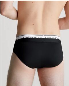 CALVIN KLEIN – Costume Uomo a Slip Meta Legacy Nero