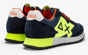 SUN 68 – Scarpe Uomo Jaki Fluo Navy Blue