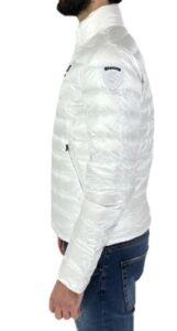 BLAUER – Piumino Uomo Colletto Alto Virgil Bianco
