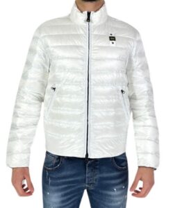 BLAUER – Piumino Uomo Colletto Alto Virgil Bianco