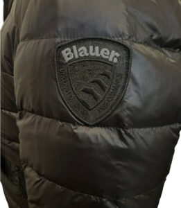 BLAUER – Piumino Uomo Colletto Alto Virgil Nero
